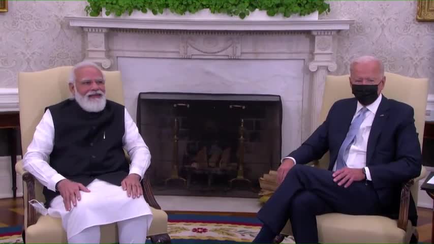 PM Modi's remarks during bilateral meeting with US President Biden