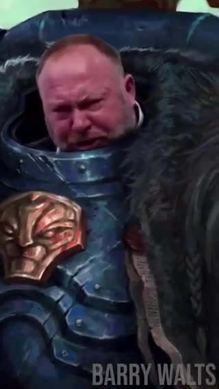 Space Marine Alexius Jones when Guardsman ask about Chaos