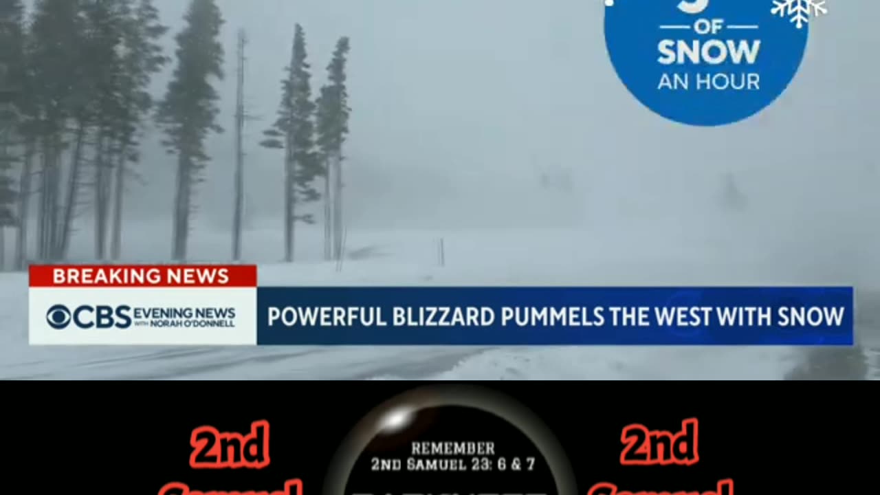 California Blizzard 🥶 , Up To 12ft of snow 🌨️/145 mile wind gusts