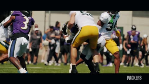 Remix: Packers Ravens joint practice | Green Bay Packers