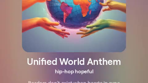 Unified World Anthem - version 2