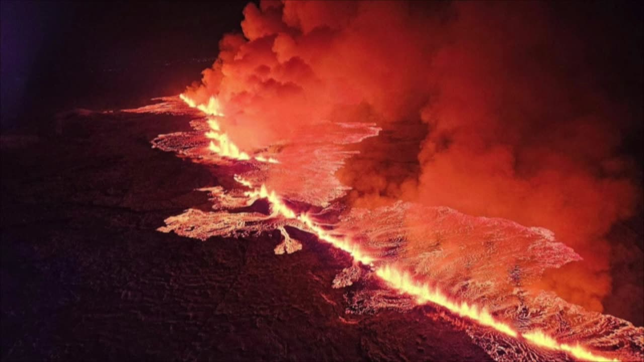 Volcano Erupts in Iceland!