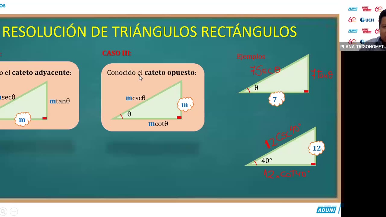ANUAL ADUNI 2023 | REFORZAMIENTO 02 | TRIGONOMETRÍA TEORÍA