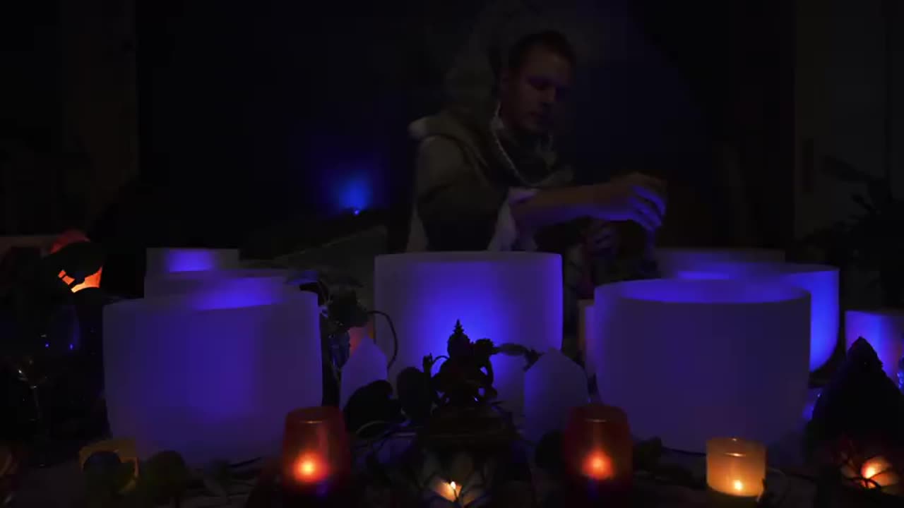 432Hz - 3 Hour Crystal Singing Bowl Healing Sound Bath (4K, No Talking) - Singing Bowls - Sound Bath