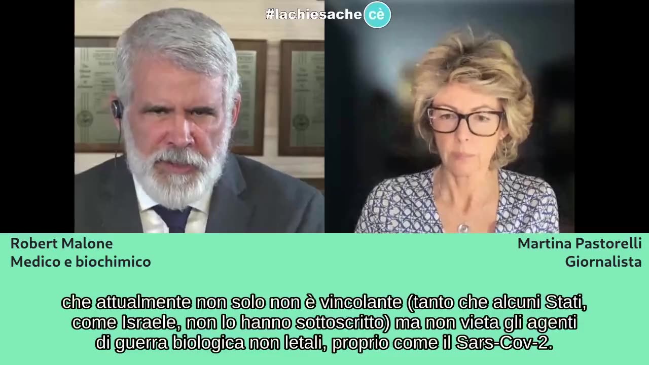 PUNTURINA ASSASSINA - ROBERT MALONE: ROBERT MALONE: <<Bisogna proibire le ricerche sul guadagno di funzione>>