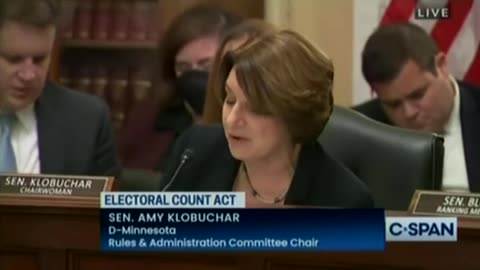 In a 14-1 vote, the Senate Rules Committee approves reforms to the Electoral Count Act.