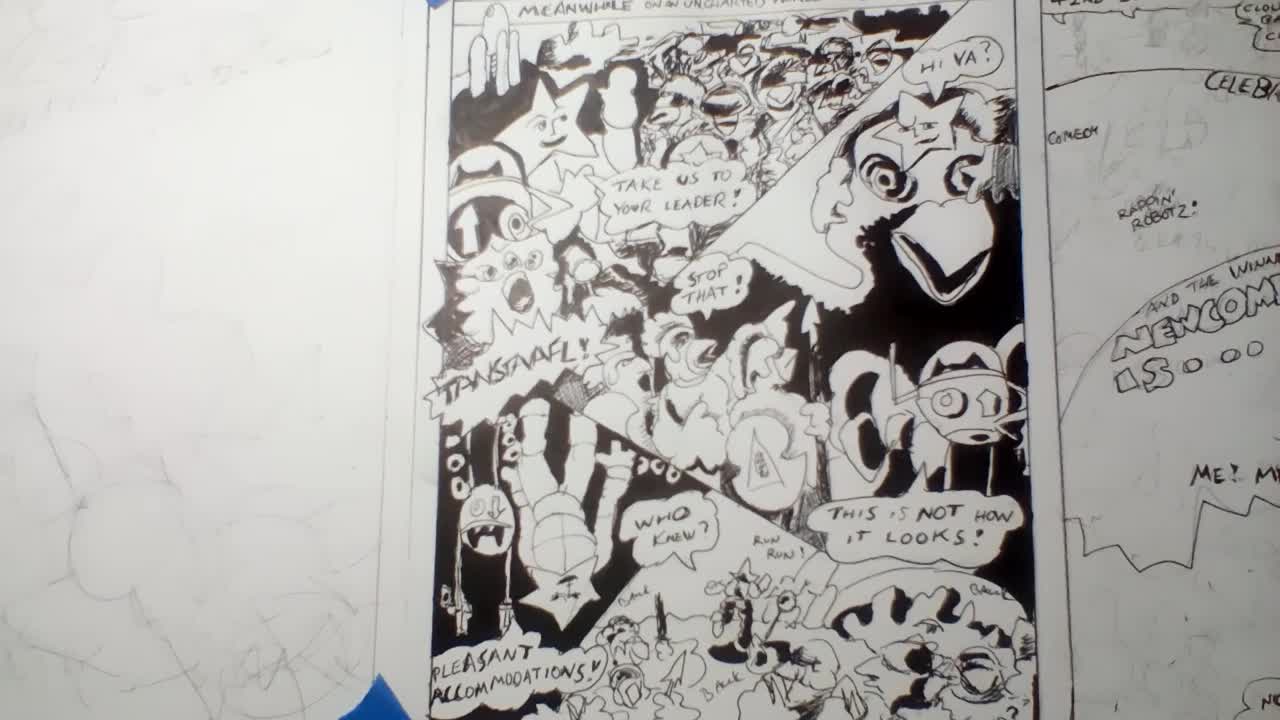 Art Party 2: inking it in!