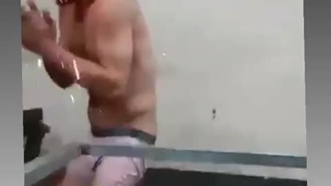Crazy man. From Brazil