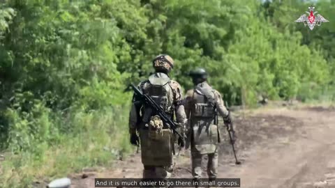 💣Commander of the barrage platoon combat missions being carried out by Russian sappers: