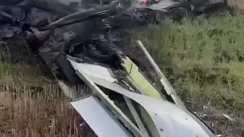 New Footage Shows the Wreckage of Russia's Most Advanced Attack Drone