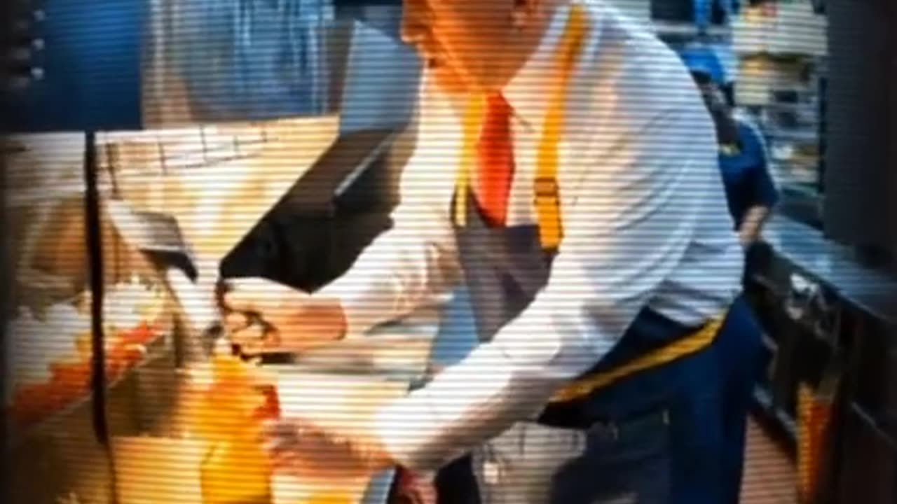 PRESIDENT TRUMP WORKING MCDONALDS VIDEO1 #TRUMP24