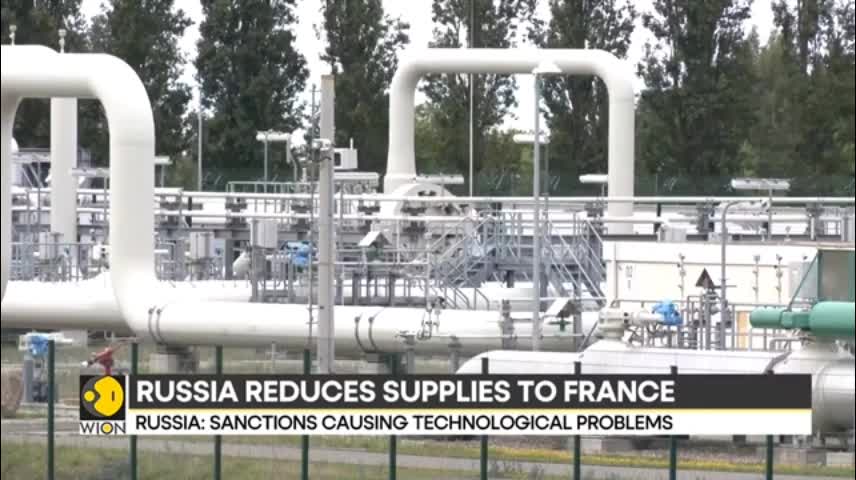 Gazprom reduces gas supplies to one of France's main utilities - World News - WION