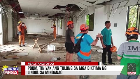 PBBM, tiniyak ang tulong sa mga biktima ng lindol sa Mindanao via Cresilyn Catarong