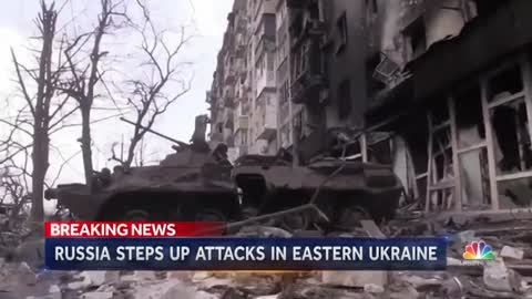 New Russian Strikes In Kyiv After U.N. Head Meets with Zelenskyy