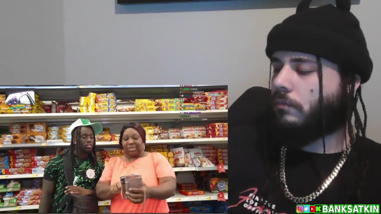 Kai Cenat getting KICKED OUT of Walmart (REACTION)