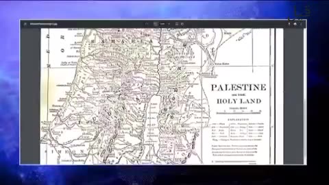 Bible in 1905 states Palestine NOT Israel!