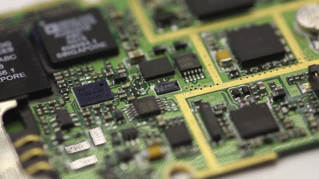 Electronic Motherboard Circuit Video