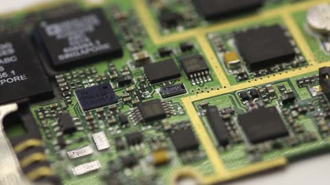 Electronic Motherboard Circuit Video