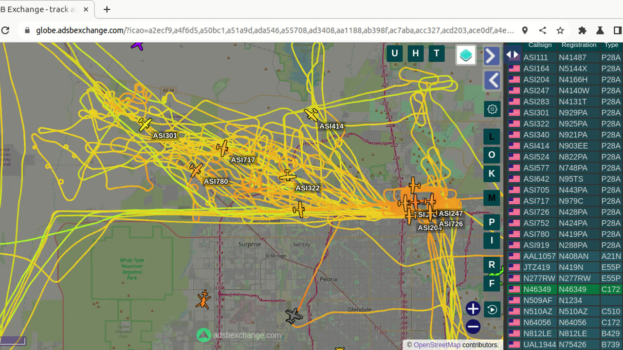 Bird Mafia Utah China Invasion and still plane banging US60 - China N929PA over Morristown