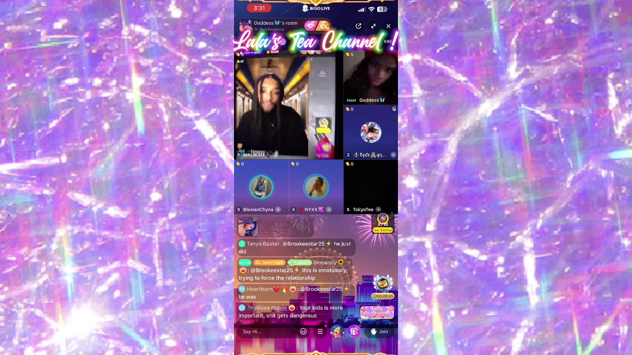 - POLY GODDESS ; BIGO WATCHING MEZMERIZ !