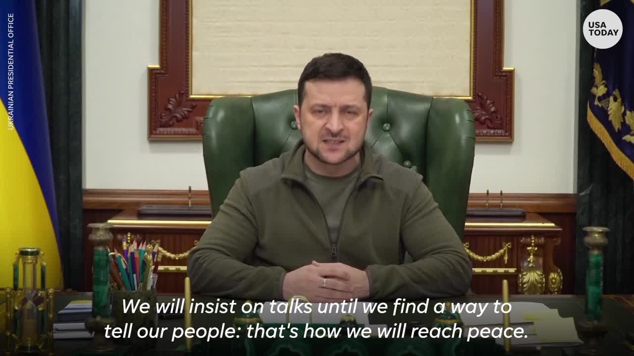 Ukrainian President Zelenskyy vows to stay in Kyiv