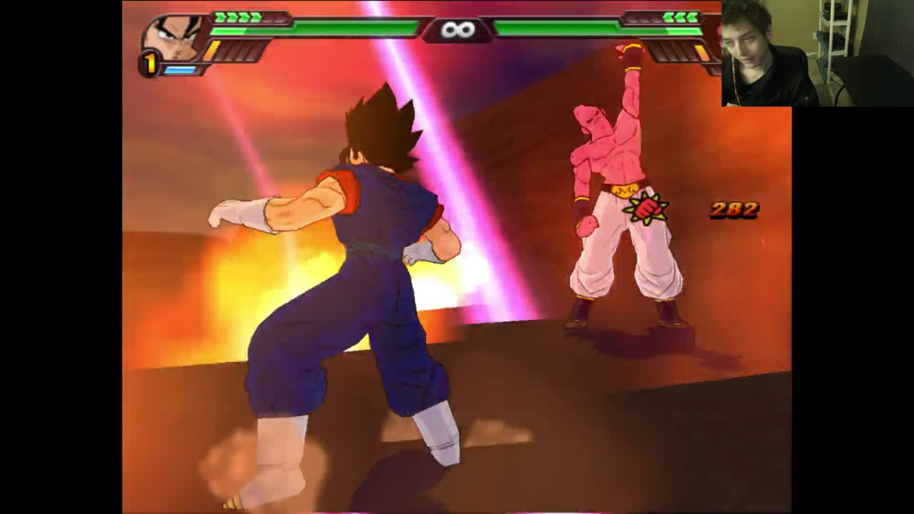 Vegito VS Super Buu In A Dragon Ball Z Budokai Tenkaichi 3 Battle With Live Commentary