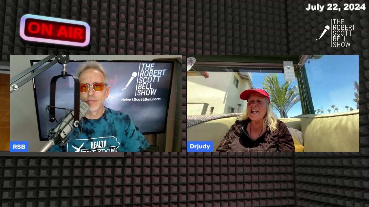 JUDY MIKOVITS, BABRY OREN AND BRIAN HOOKER ON THE ROBERT SCOTT BELL SHOW - JULY 22, 2024