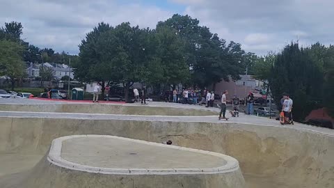 skateboarding