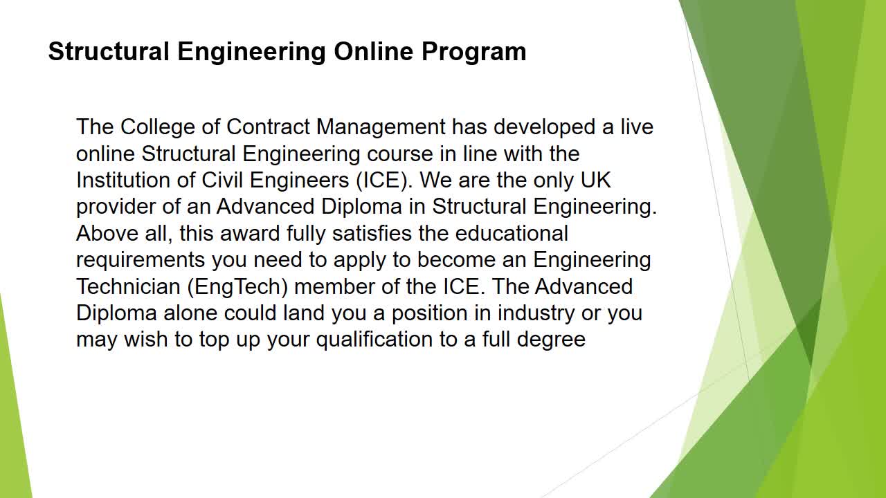 structural engineer courses UK