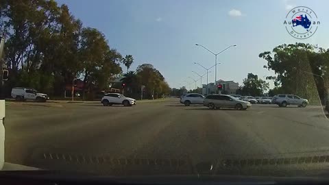 Police running a red light