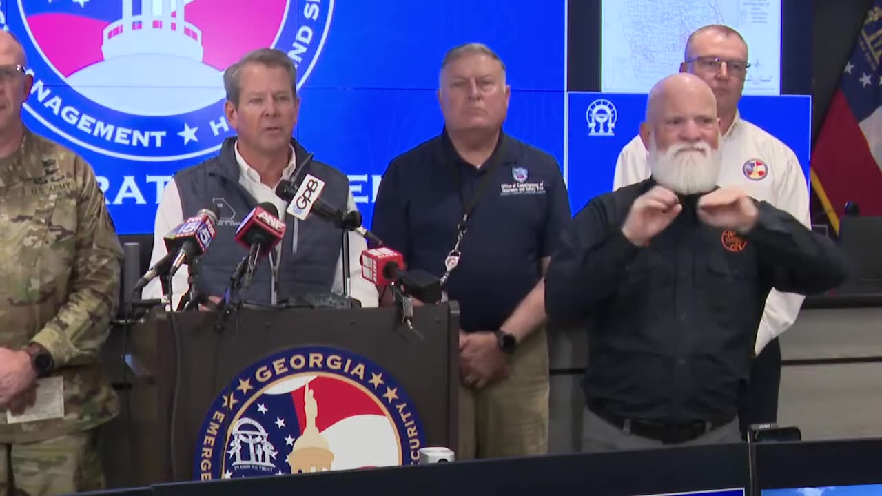 Georgia leaders update on impact of Hurricane Helene statewide - September 27, 2024