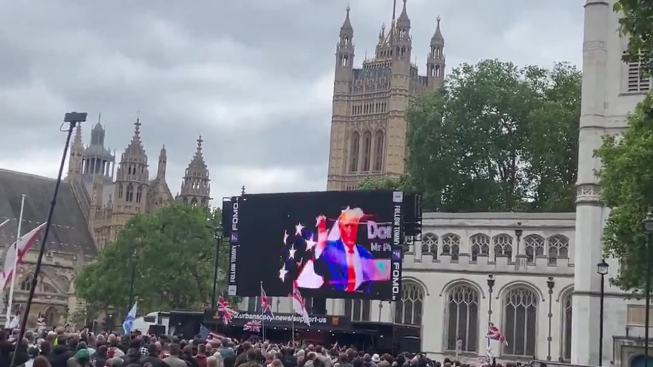 London, England: “Our message to Donald Trump, to the United States and...