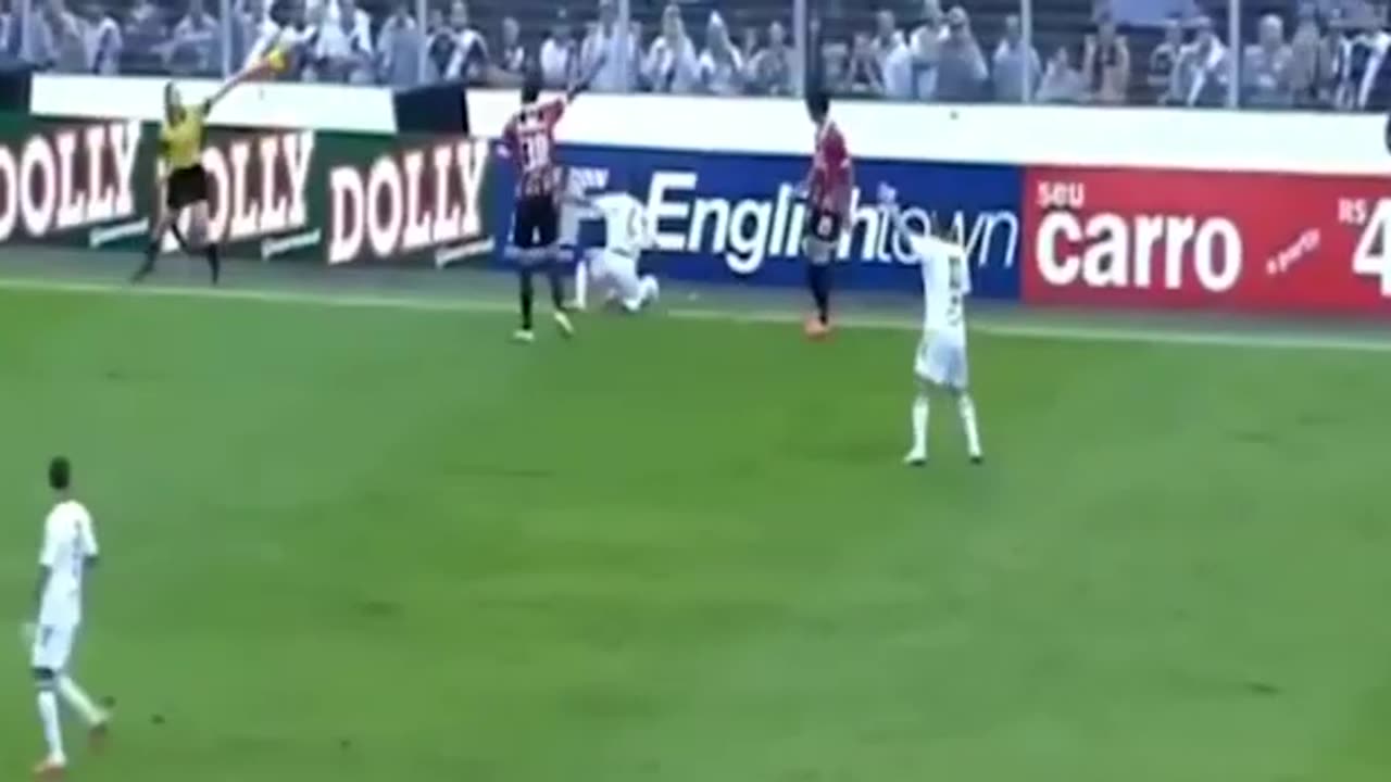Football players vs Referees... Funny moments