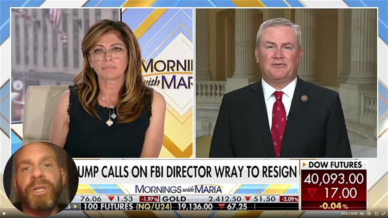 Breaking: Comer calls for Wray to resign and accuses him of lying to Congress