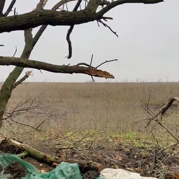 Ukrainian Fires NLAW From a Tree