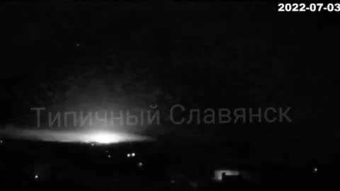 Ukraine War - Ukrainian positions around Slavyansk being hit