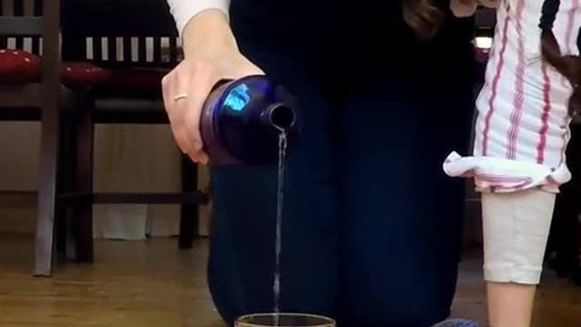 Parakeet Loves Water