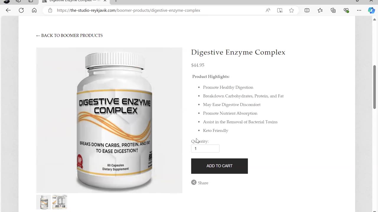 Digestive Enzyme Complex by Dr. Paul Cottrell