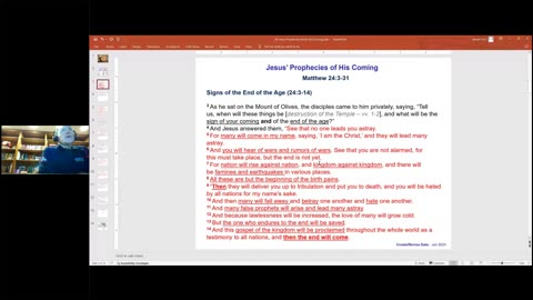 Jesus’ Prophecies of His Coming