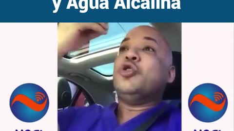 Médico pide que hagan gárgaras y usen agua alcalina contra el covid