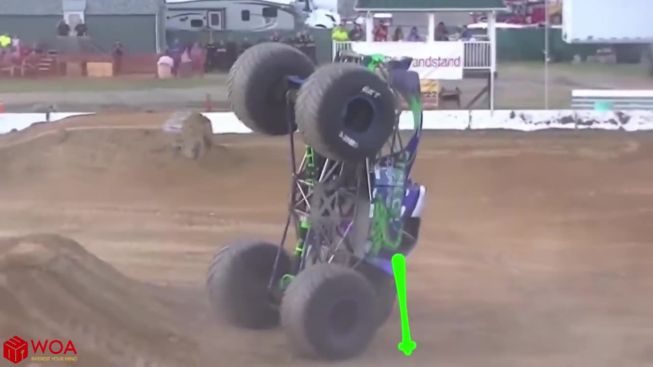 Crazy monster truck moments