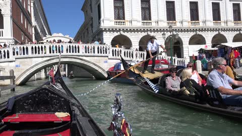 Venice, Gondola on the canals