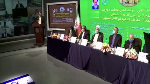 Aggressive Iranian Propaganda against The U.S.A. and Israel - Iran parliament speaker