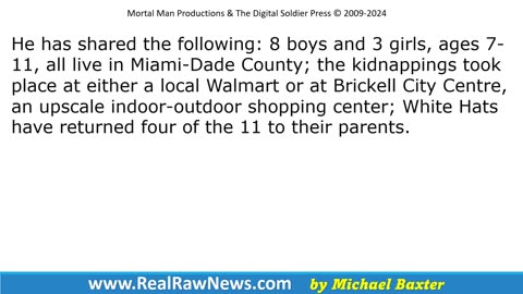 Navy Seals Rescue 11 Kidnapped Kids From Shipping Container In Miami Florida