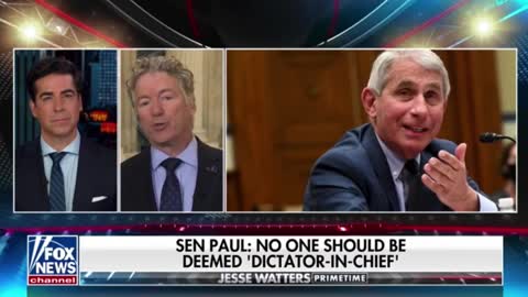 Rand Paul Introduces New Bill to FIRE FAUCI