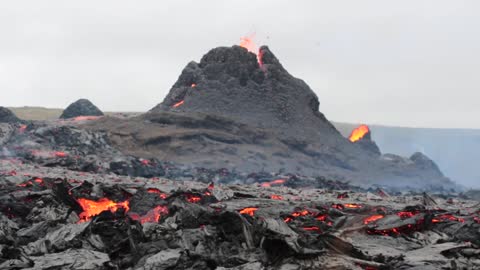 Flowing Lava