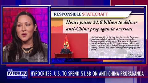 Hypocrisy Alert? U.S. Spends $1.6B on Anti-China...