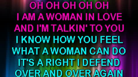 kbkaraokeking woman in love (Streisand) drew