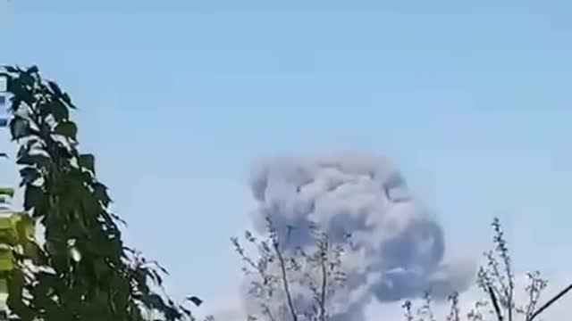 Chernobaevka, Near Kherson - big blast