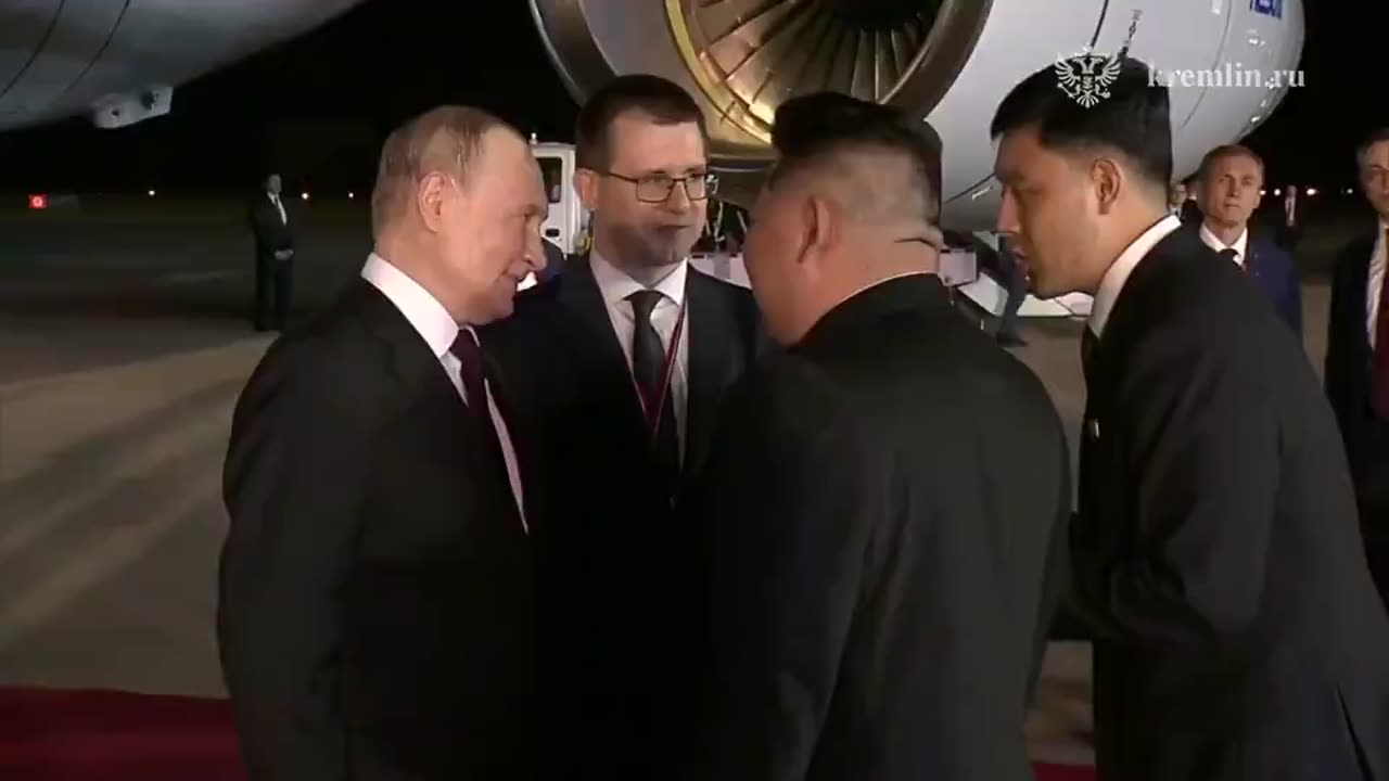 Russian President Vladimir Putin arrived in North Korea to meet with Kim Jong-un